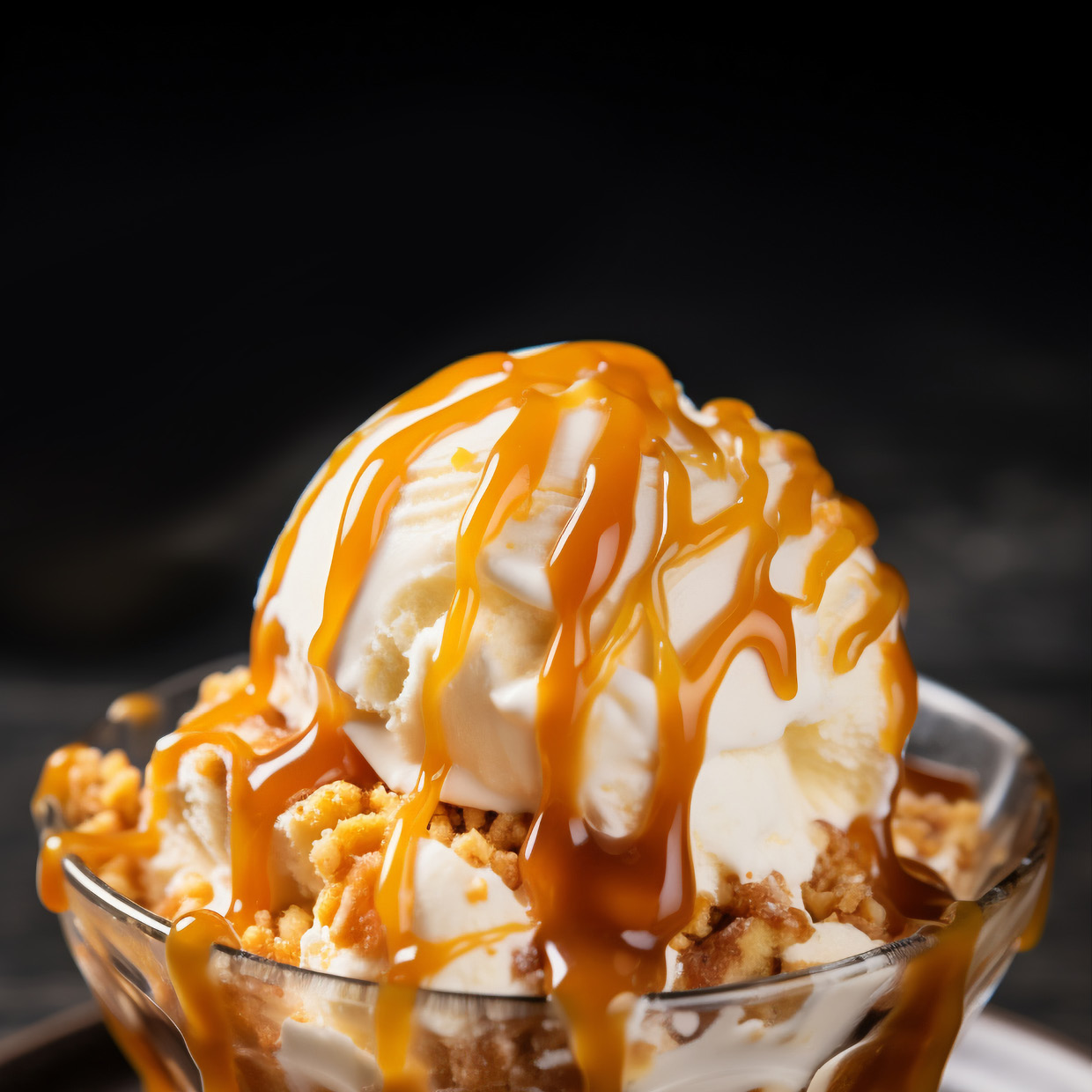 Butterscotch Brownie Sundae